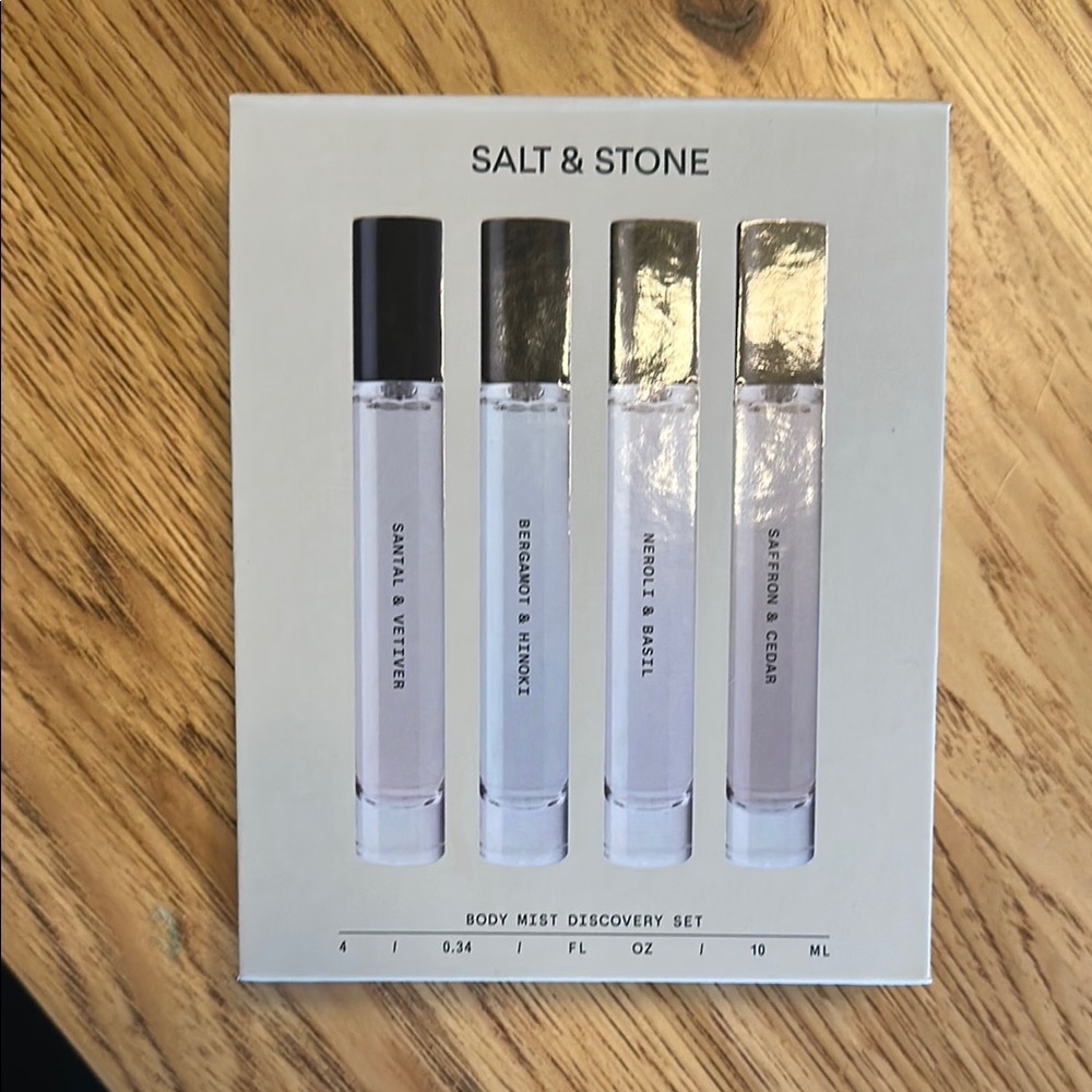 SALT & STONE Body Mist Discovery Set